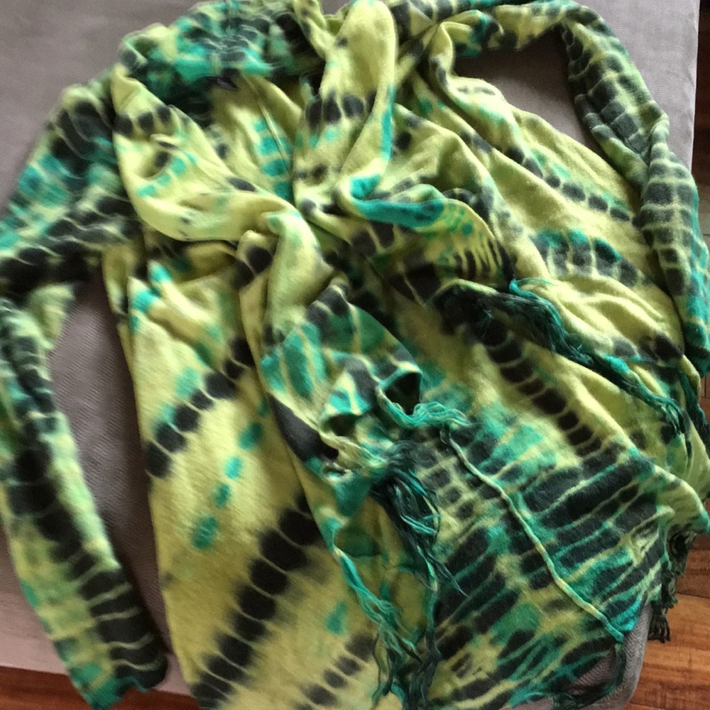 Green Batik Kimono Shrug